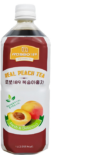 파낙스 로쏘 189 복숭아 홍차 음료베이스, 1L, 1개