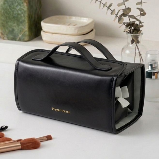 네이드 대용량 4in1 탈부착 다용도 화장품 수납 여행용 파우치