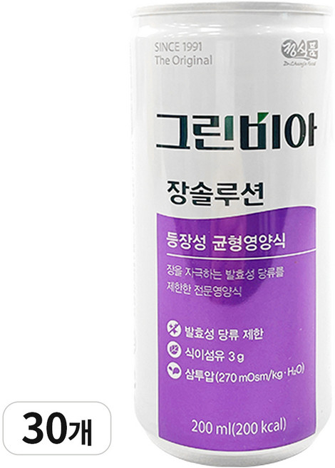그린비아 장솔루션, 200ml, 30개