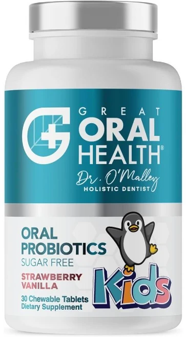 미국산 어린이 구강 유산균 충치예방 구강케어 30정1개 - 쿠팡