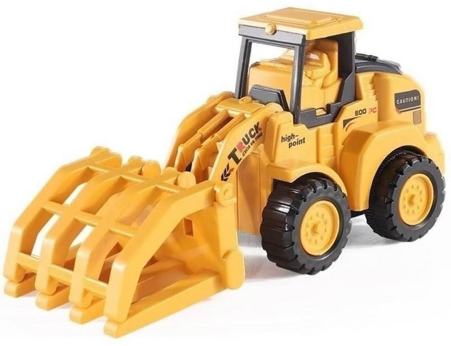 仿真工程吊車玩具模型 兒童益智工程車玩具, 抓物車, 1個