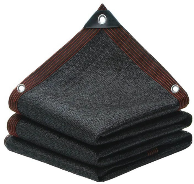 테라스 차광막 옥상 정원 그늘막 자외선차단 햇빛차단 강력사중직 차양망, 블랙