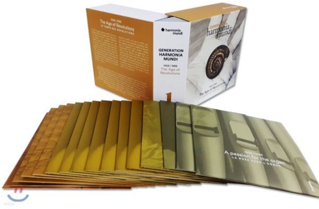 [CD] 하모니아 문디 60주년 기념 박스 1집 [1958-1988 혁명의 시대] (Generation harmonia mundi - 1. The Age o...
