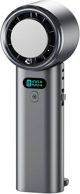 샤오미 2026 휴대용 선풍기 5200mAh 고속 냉각 100단 속도 USB 충전식 여름용, 02 검정색