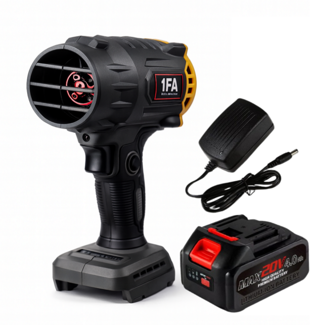 HPT 20V 휴대용 무선 충전 제트 송풍기 5Ah 1개 공구가방 세트 JG135 마끼다 호환 터보건 에어건