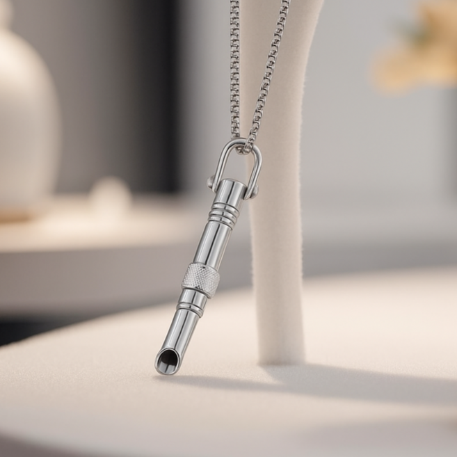 에이셉트 3세대 금연 호흡 파이프 스틱 목걸이