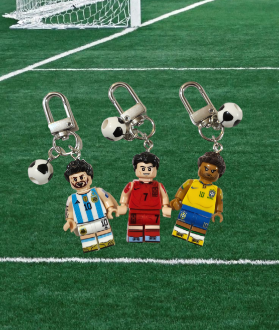 축구 선수 키링, 추가(3자리), 메시, 1개