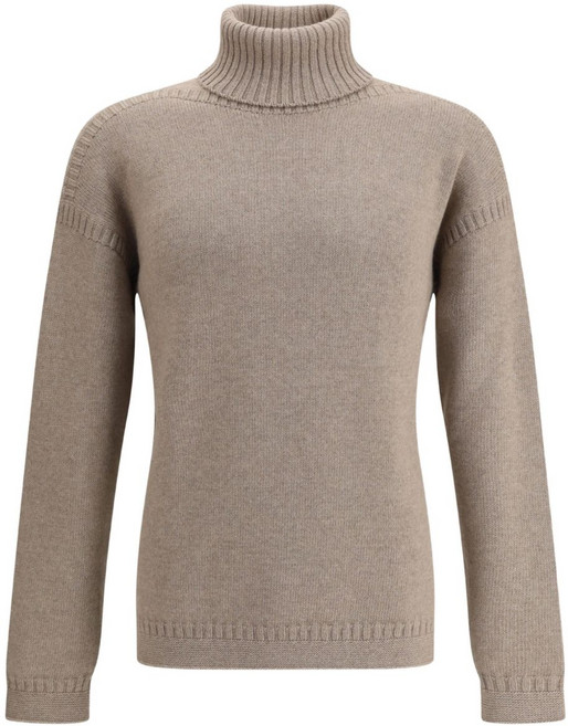 로로피아나 타인 골지 니트 스웨터