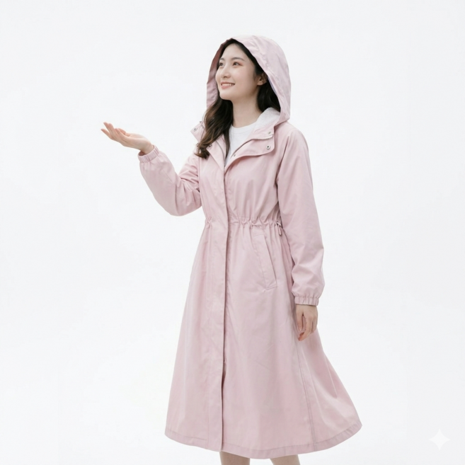 해피트리 레인코트 우비 비옷 프리미엄 여성