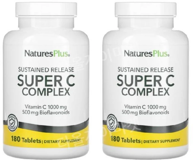 2개 네이처스플러스 바이타민 비타민C1000 아스코르브산 아스코르빈산 VITAMINC 비타민씨 180태블릿, 180정 - 쿠팡