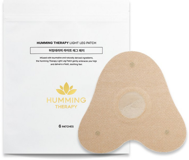 허밍테라피 라이트 레그 패치, 1개, 6개입