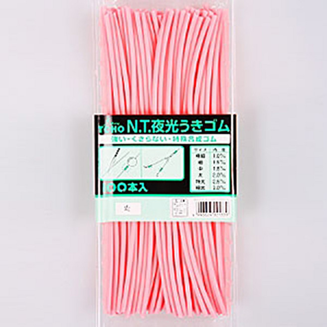 [(일본)TOHO] N.T.야광고무(그린/핑크), (그린-1.0mm), 1개