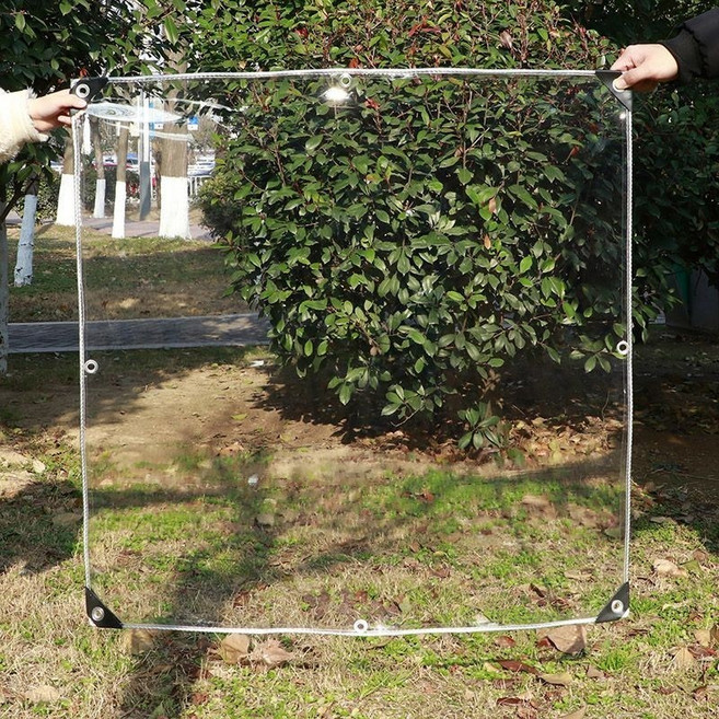 家用陽臺防雨神器透明防雨布篷布防水布帆布擋雨簾