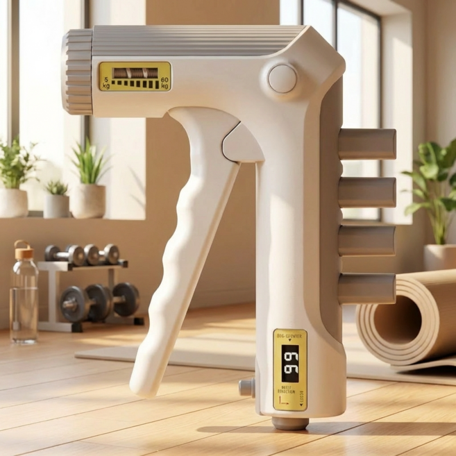 원아카이브 악력기 손가락 손 운동 기구, 1개, 화이트