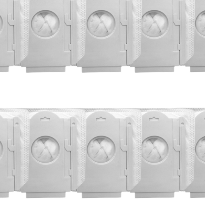 비브랜드 삼성 제트 청정스테이션 VCA-ADB90 VCA-SAE90A B C D 호환용 구형 먼지봉투, 10개