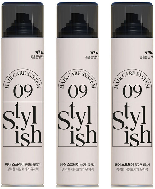 꽃을든남자 헤어케어 시스템 헤어 스프레이 향긋한 꽃향기, 300ml, 12개