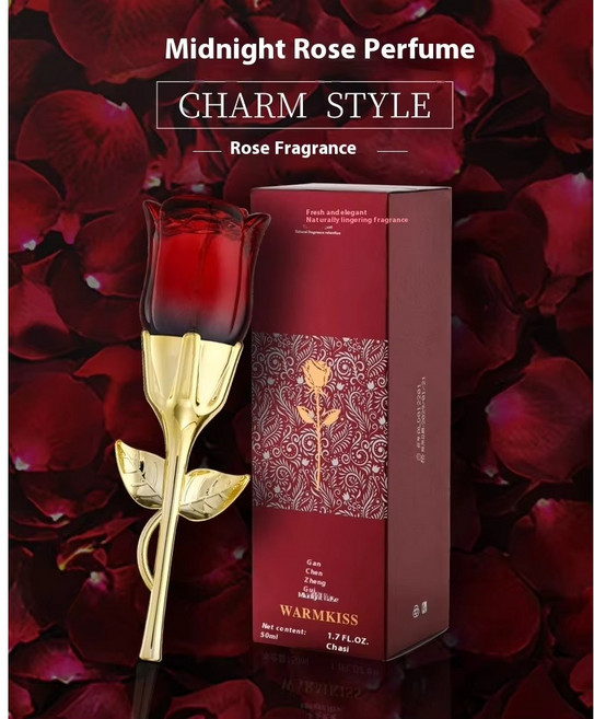 미드나잇 로즈 향수(+고급쇼핑백 증정) 페로몬 여성용 장미향 남성선호1위, 1개, 50ml