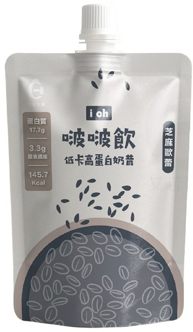 i oh 啵啵飲 低卡高蛋白奶昔, 35g, 1個