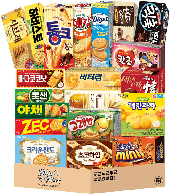 사무실 탕비실 실속 간식 20종 과자세트, 1개