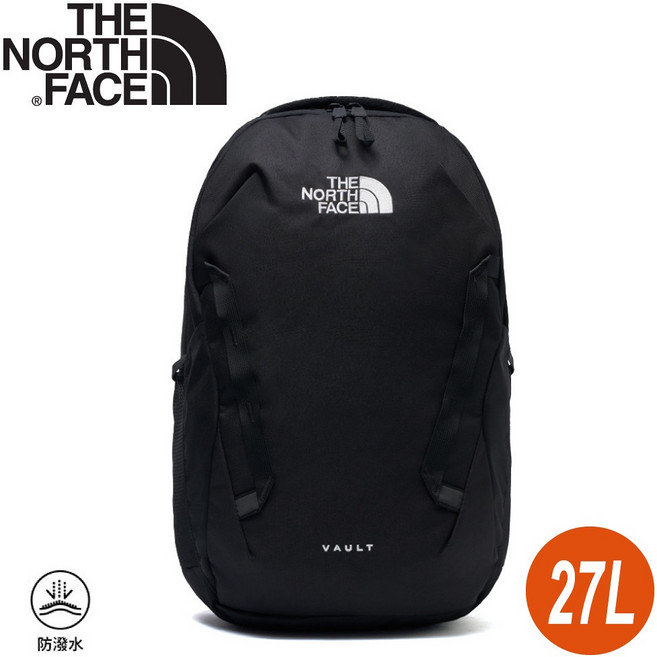 The North Face 27L 雙肩包《黑》, 黑
