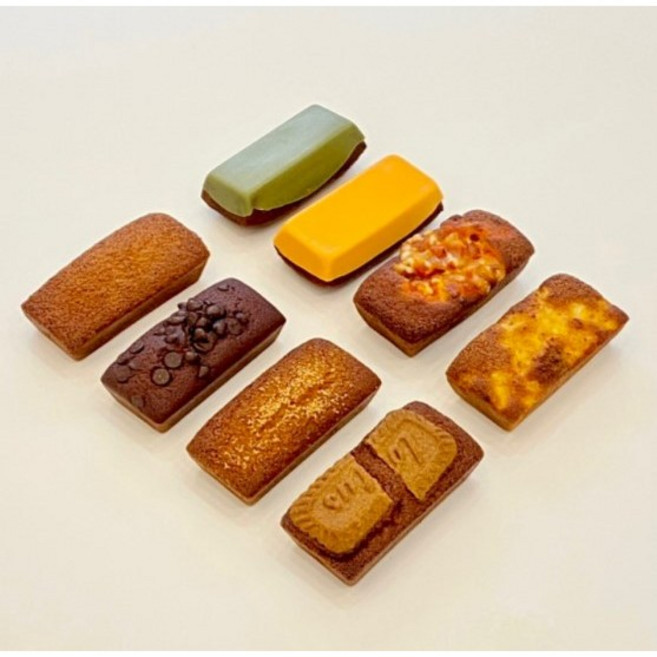 [의논] 무설탕휘낭시에 / 노설탕 / 노버터 / 노밀가루 / 저칼로리간식 / 무설탕간식 / 무설탕빵 / 다이어트간식 / 당뇨간식, 35g, 6개, 코코넛