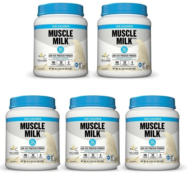 머슬밀크 제로 프로틴 바닐라 분리유청단백질 750g, 5개 - 쿠팡