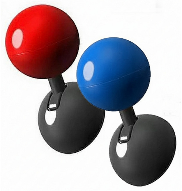 해빙리빙 시동 조이스틱 자동차 스타트 버튼 꾸미기 부착형 레버 튜닝 커버, 레드1개, 1개