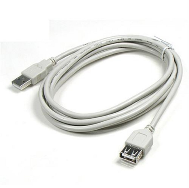 고성능 USB 2.0 3.0연장선 길이(1M~10M)연장케이블 외장하드케이블 마이크로B케이블 미니5핀케이블, 1개, 3m