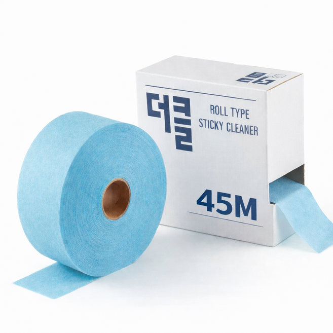 (45M 대용량) 닥터에클린 더클 접착식 청소포 미세먼지 진드기제거 반려동물용 애완견청소기, 1개