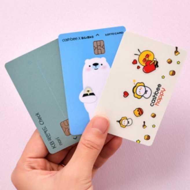 이즐 캐시비 꾸미기 교통카드 캐릭터 굿즈 충전식 버스 지하철 선불권 범용 소장용, 캐시비 꾸미기카드