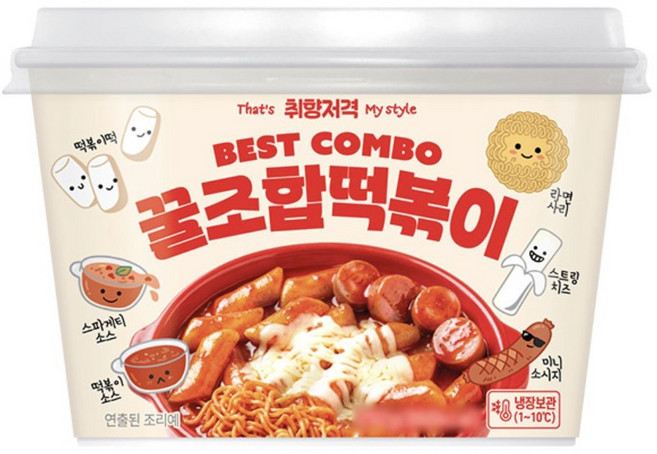 리치 꿀조합떡볶이, 2개, 292g