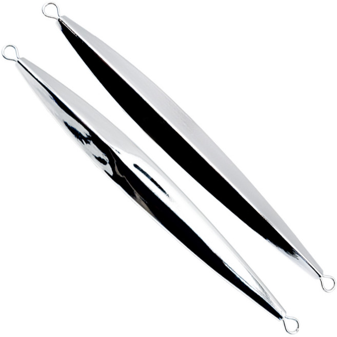 마리수 방어메탈지그 지깅 대구 삼치 크롬 메탈 지그 대방어 부시리 빅게임 낚시, 1개, 200g