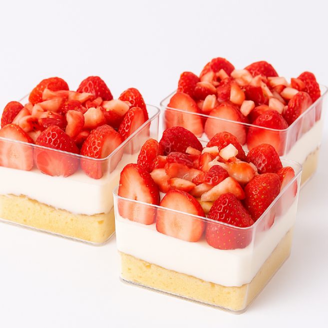 수제 딸기 케이크 보틀 케이크, 1개