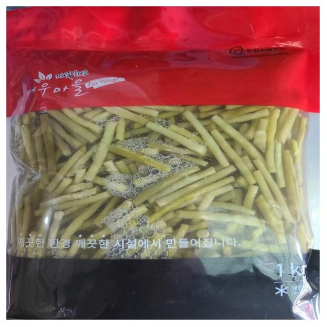 늘푸른뜨락마늘쫑 1KG㈜대해, 1개, 1kg