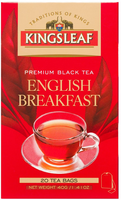 킹스리프 나만의 작은 왕국 프리미엄 홍차 잉글리쉬 블랙퍼스트, 1개, 20개입, 2g