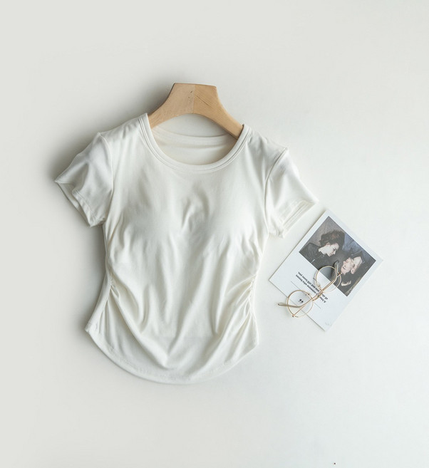 패드일체형 반팔티셔츠 SH1157