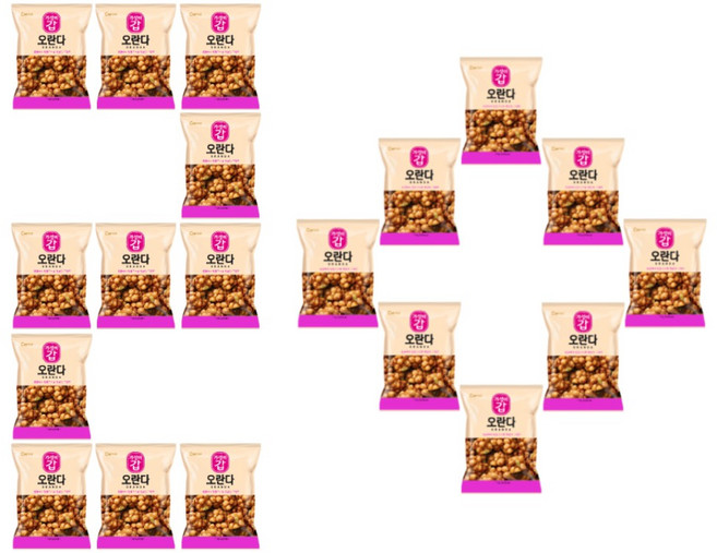 청우식품 오란다, 115g, 20개