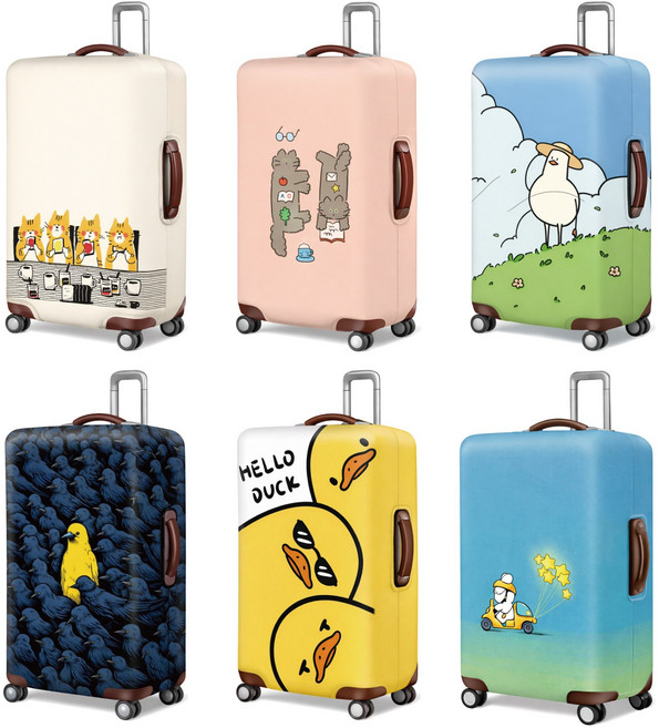 피니시웰 스판 캐리어 커버 고급형 캐리어 보호 덮개 커버