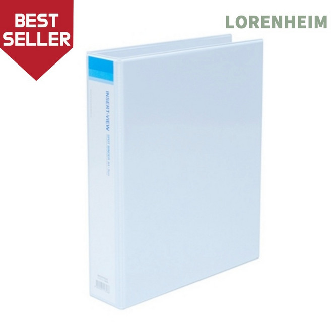로렌하임 3공사다리바인더 A4 5cm 백색 문서정리 대용량파일 기록보관철
