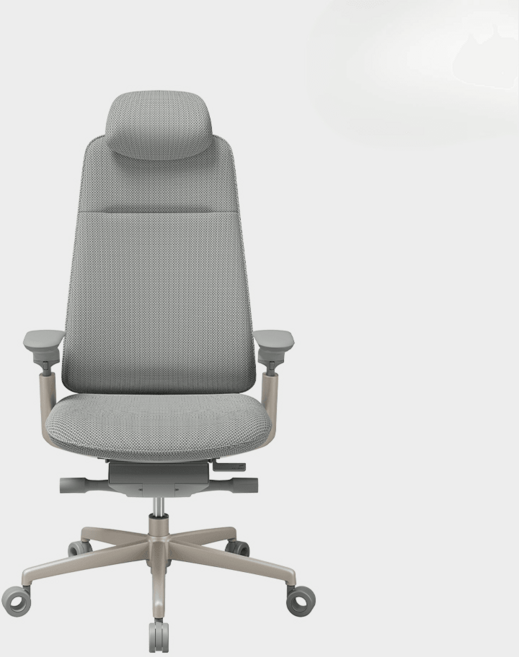 시디즈 더블라셀 메쉬 HLDA 컴퓨터 책상 의자 T90 방문설치, 그레이