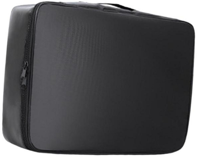 WENYAN 방수 및 방화 가방 중요 문서 보호 방화 가방 방수 및 방화 문서 가방 화재 안전 가방, 검은색, 1개