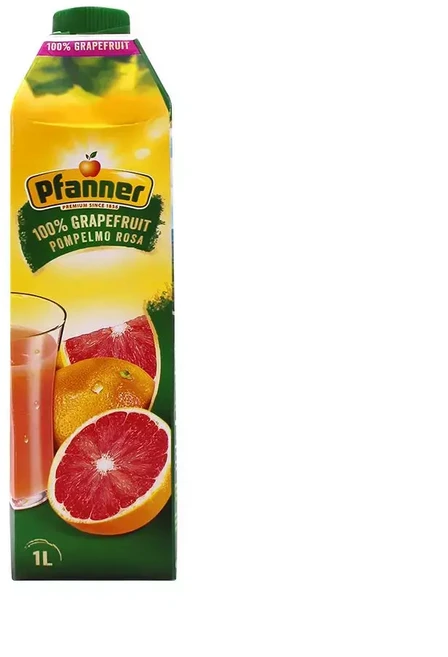 파너 핑크자몽 주스 100퍼센트 1000ml, 1L