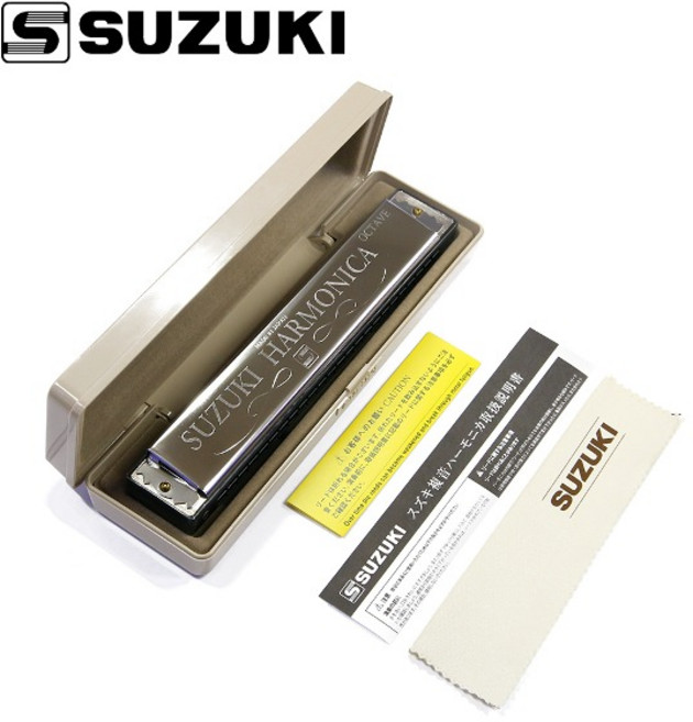 스즈키 하모니카 옥타브 SU-24 트레몰로 C키 24홀, 1개