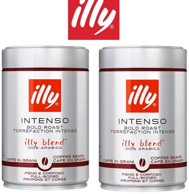 illy 深焙咖啡豆 100% 阿拉比卡 250g, 1個, 單罐