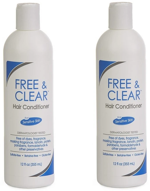 Vanicream Hair Conditioner 바니크림 프리 앤 클리어 헤어 컨디셔너 12oz(355ml) 2팩, 355ml - 쿠팡