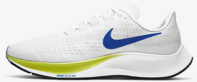 나이키 에어 줌 페가수스 37 화이트 레이서 블루