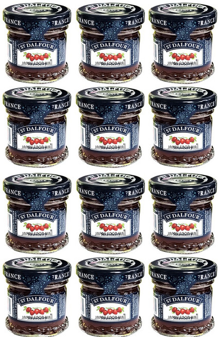 샹달프 딸기잼 미니, 12개, 28g