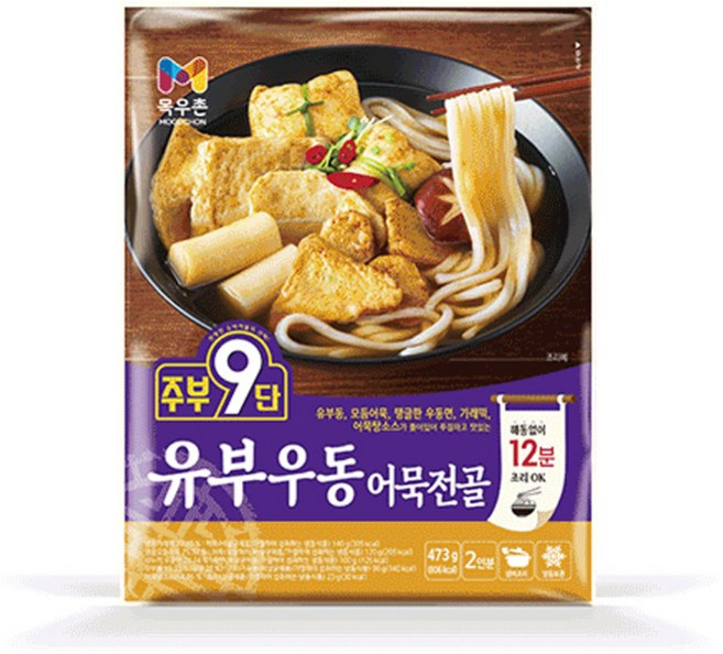 목우촌 유부우동 어묵전골 473g 5개