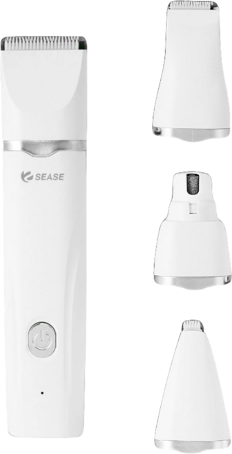 SEASE 寵物剃毛器 四合一, 白色, 1個
