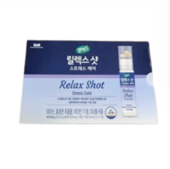 매일헬스뉴트리션 셀렉스 릴렉스샷 스트레스 케어, 1개, 157.64g - 쿠팡